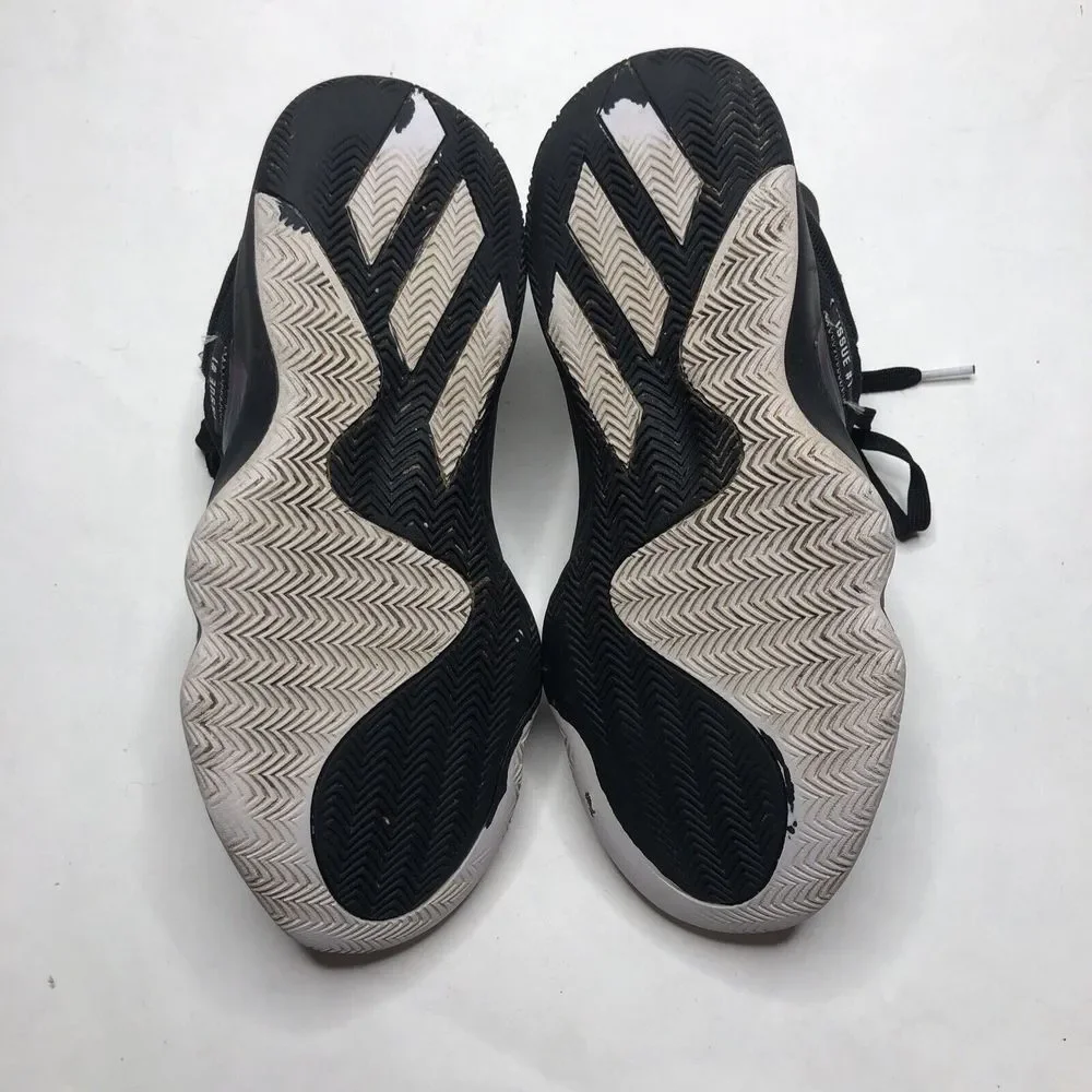 Adidas Mens Don Issue 1 EG6566 Black Basketball Shoes Sneakers Size 5.5 - Picture 10 of 10